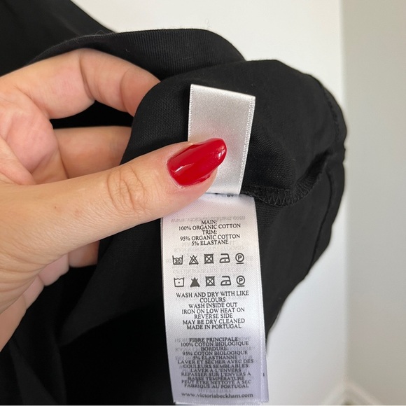 Victoria Beckham Black Muscle Tank Size Small NWOT - Picture 6 of 8